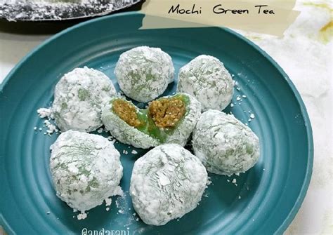 Resep Mochi Green Tea oleh andarani - Cookpad