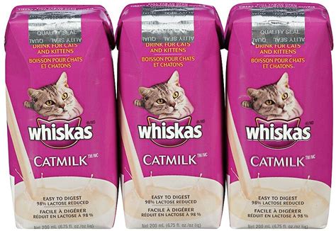 WHISKAS Cat Milk Liquid Milk Supplement for Cats, 6.75-oz carton, 3-pack - Chewy.com