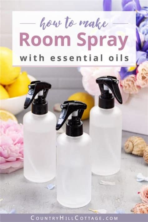 Homemade Room Spray with Essential Oils