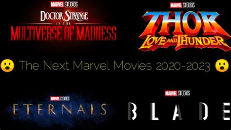 The Next Marvel Movies 2020-2023😮😮 You won't believe the other Movies! - YouTube