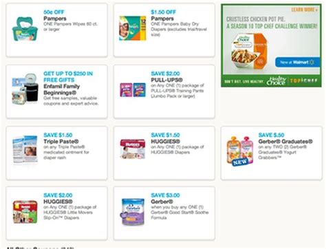 9 printable baby product coupons - formula, wipes, diapers & more ...