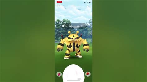 Catching Electivire - Pokémon GO - Electric for Electabuzz - YouTube