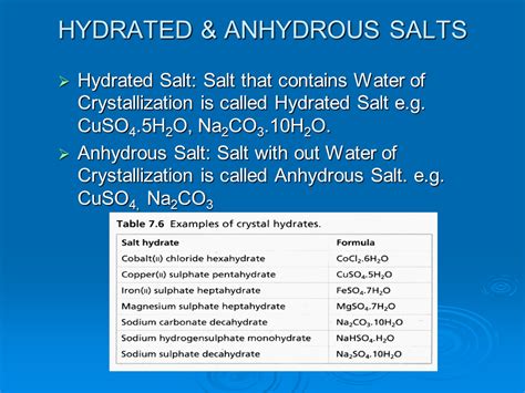 Acid, bases and salts - Presentation Chemistry