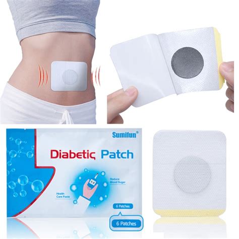 Sumifun 6pcs/Bag Diabetes Patch Stabilizes Blood Sugar level balance Blood Glucose Patch Natural ...