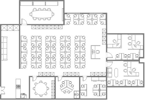 Office Layout | Types and Design Ideas - Edraw