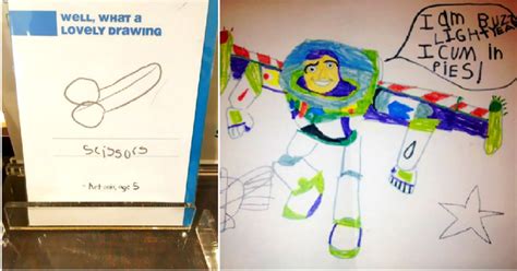 75 ‘innocent’ kids drawings that are actually hilariously inappropriate ...