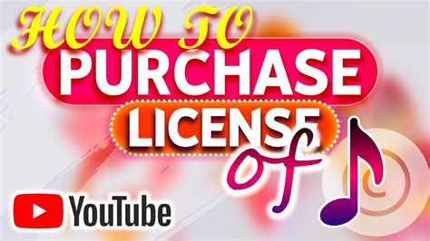 How to Purchase a License of Music to Use it on YouTube Without Copyright Claim - YouTube