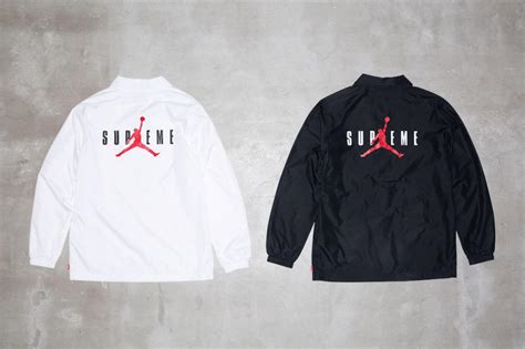 Supreme x Air Jordan Apparel Collection Officially Unveiled | Complex