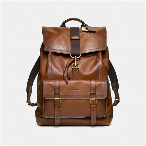 COACH Mens Leather Backpacks | Bleecker Backpack In Leather