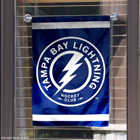 Tampa Bay Lightning Circle Logo Garden Flag - State Street Products