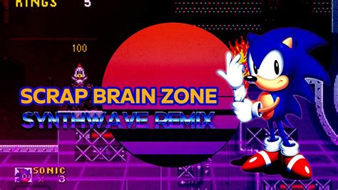 Sonic The Hedgehog Scrap Brain Zone Synthwave Remix - YouTube