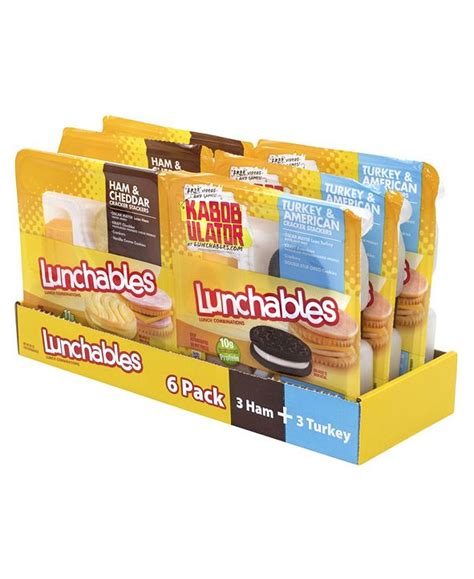 Lunchables Oscar Mayer Variety Pack, 6 Count & Reviews - Food & Gourmet ...