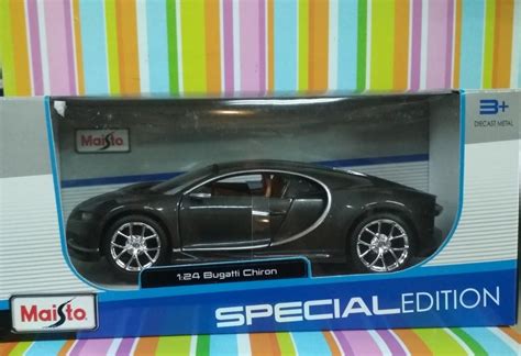 MAISTO BUGATTI CHIRON, Hobbies & Toys, Collectibles & Memorabilia, Vintage Collectibles on Carousell