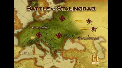 Stalingrad Battle Map