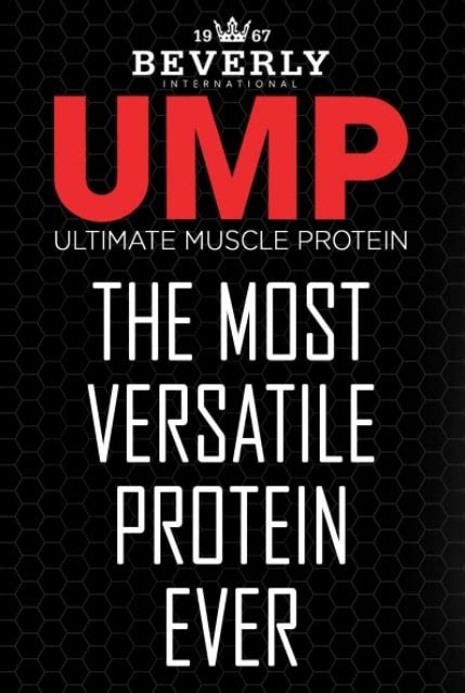 UMP Protein - The Most Versatile Protein On The Market • Julie Lohre