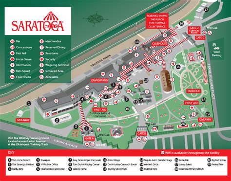 Seating Chart Saratoga Race Track | Portal.posgradount.edu.pe