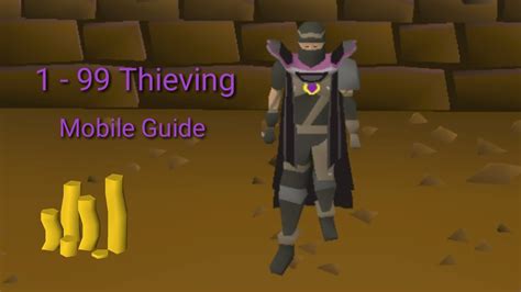 (Osrs Mobile) 1 - 99 thieving guide + rogues outfit - YouTube