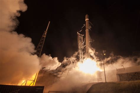 'The Falcon has landed.' SpaceX's historic rocket landing in photos ...