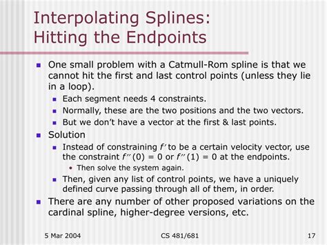 PPT - Interpolating Splines, Implicit Descriptions PowerPoint ...