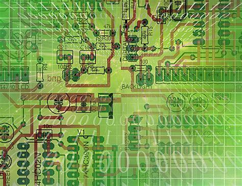 Circuit Technology Background Communication Concept Illustration Vector, Communication, Concept ...