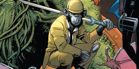 Justice League Dark: Detective Chimp's Origins & Powers Explained