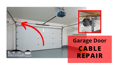 Garage Door Cable Replacement | Broken Garage Door Cable Repair