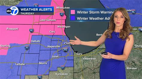 Chicago weather forecast: Winter Storm Warning issued as several inches of snow expected in ...