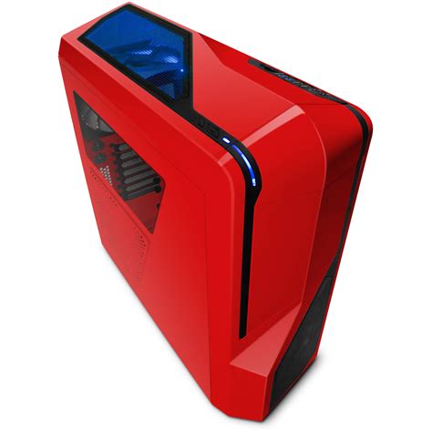 NZXT Phantom 410 Mid-Tower Case (Red) CA-PH410-R1 B&H Photo