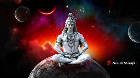 Lord Shiva In Rudra Avatar Animated Wallpapers Data - Lord Shiva In Meditation - 1920x1080 ...