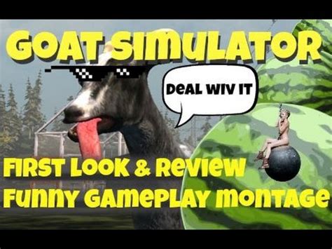 Goat Simulator | Funny Gameplay - Review! - YouTube