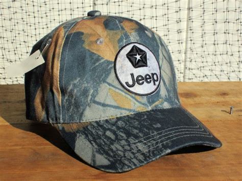 Purchase NEW NWT JEEP LOGO CAMOUFLAGE BASEBALL GOLF FISHING HAT CAP AUTOMOBILE CAR TRUCK in ...