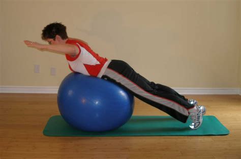 Beginner Exercise Ball Workout