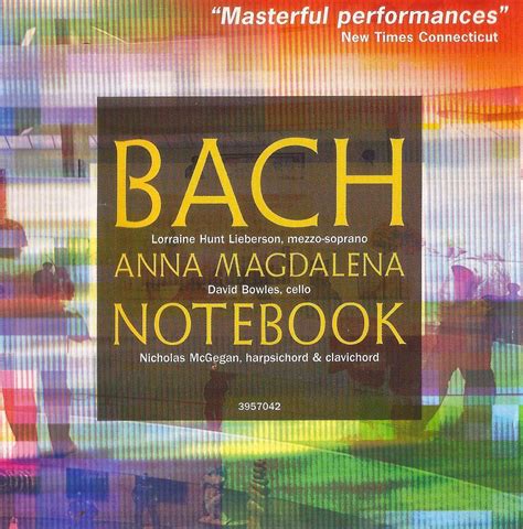 Baroque Music: Anna Magdalena Notebook - Bach