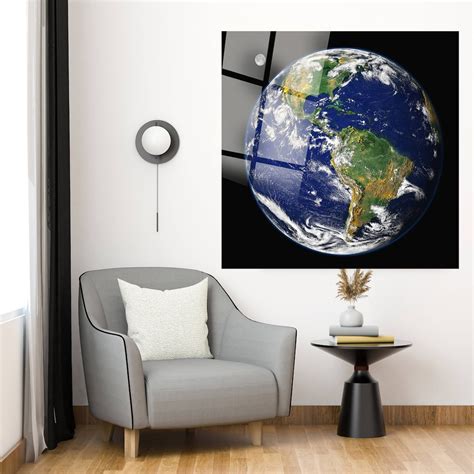 Nasa Big Blue Marble Earth April 2023, Nasa Poster, Space Modern Wall Art, Extra Large Wall Art ...