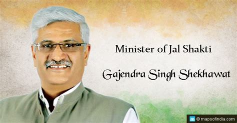 Minister of Jal Shakti: Gajendra Singh Shekhawat - politician