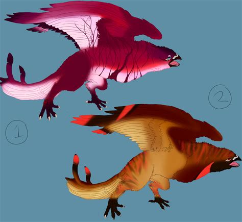 Monster bird designs #2(closed) by Kuro1nu on DeviantArt