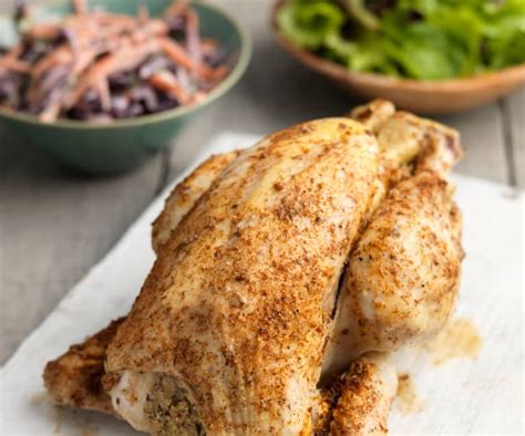 Whole Steamed Chicken with Spicy Cajun Rub - Cookidoo® – the official Thermomix® recipe platform