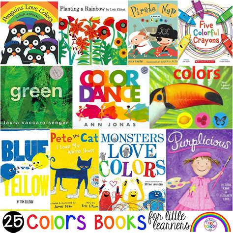 25 Color Books for Little Learners | Toddler coloring book, Color activities for toddlers ...