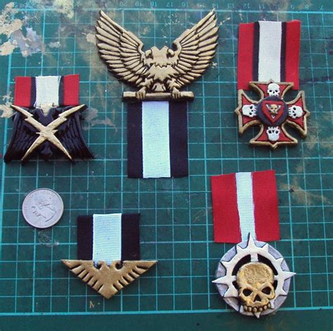 Imperial Guard Medals with test ribbons by DefenderHecht on DeviantArt