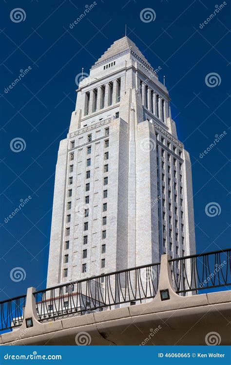 Los Angeles City Hall editorial image. Image of buildings - 46060665