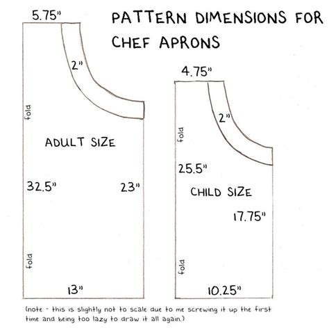 Printable Template Apron Patterns