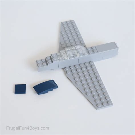 Build a LEGO WWII Mustang Plane - Frugal Fun For Boys and Girls