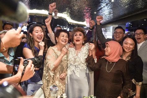 Michelle Yeoh's Family Celebrates Her Best Actress Win