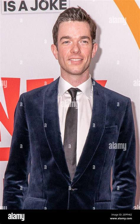 John Mulaney attends the red carpet at the Netflix premiere of John ...