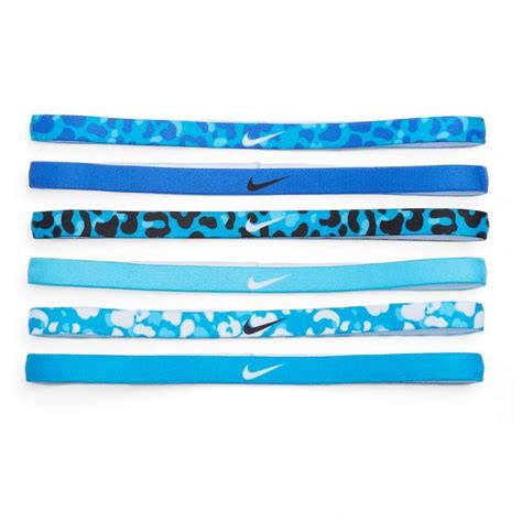 Nike 6-pk. Logo Leopard Sport Headbands, Brown Over | Sport headband ...