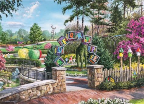 Gateway Gardens Signature Painting - Greensboro Beautiful