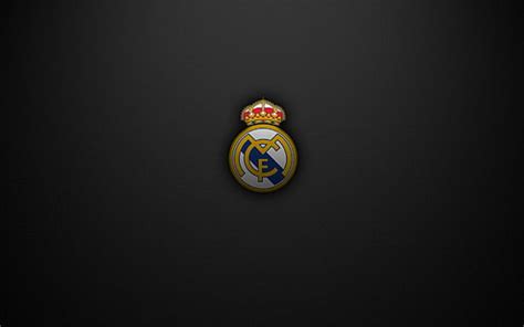 HD wallpaper: Logo, Football, Sport, Soccer, Emblem, Real Madrid CF ...