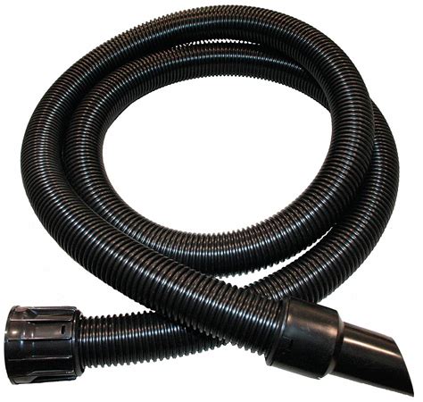 DAYTON Vacuum Hose, 1 1/2 in Hose Dia., 9 ft Hose Length, Plastic, Black - 5UMR9|5UMR9 - Grainger