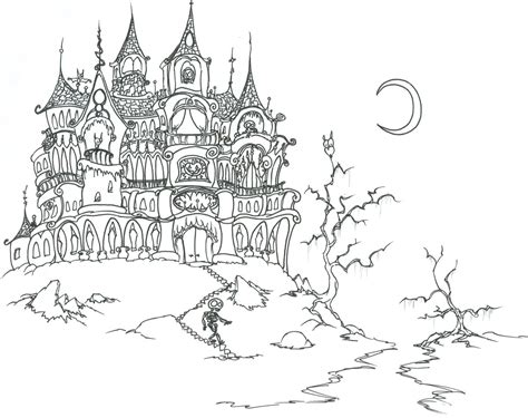 Free Printable Halloween Coloring Pages for Adults - Best Coloring ...