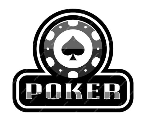 Premium Vector | Poker chip logo. spades sign. gambling emblem. casino games.